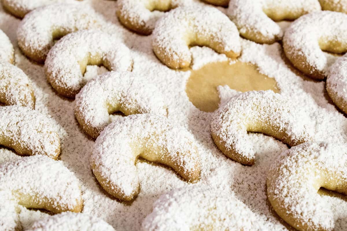 Немецкое печенье Vanillekipferl