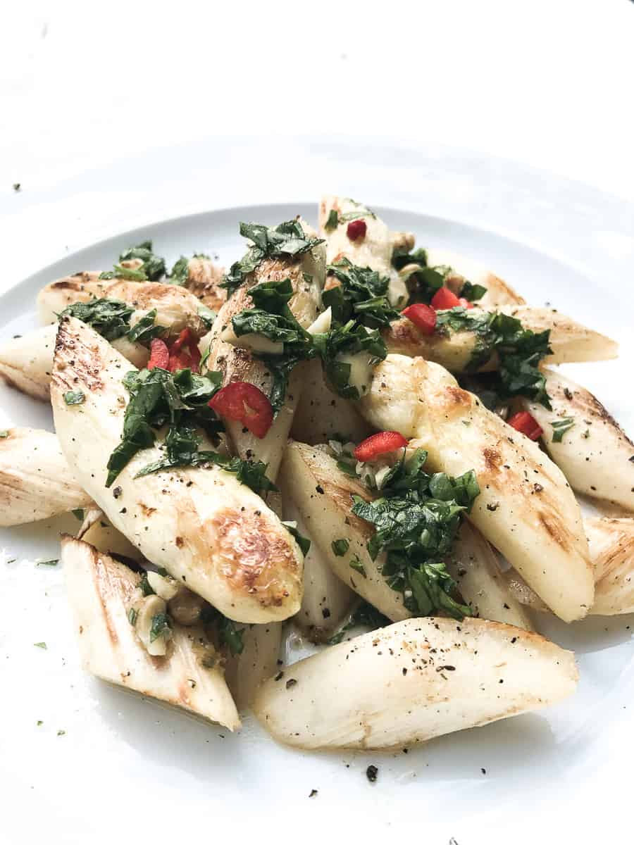 Gebratener Spargel mit Chimichurri