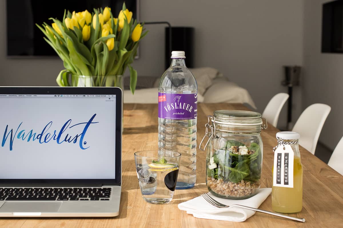 Spinat-Salat-mit-Feta | Office Lunch | Friends of Glass | SOAP|KITCHEN|STYLE