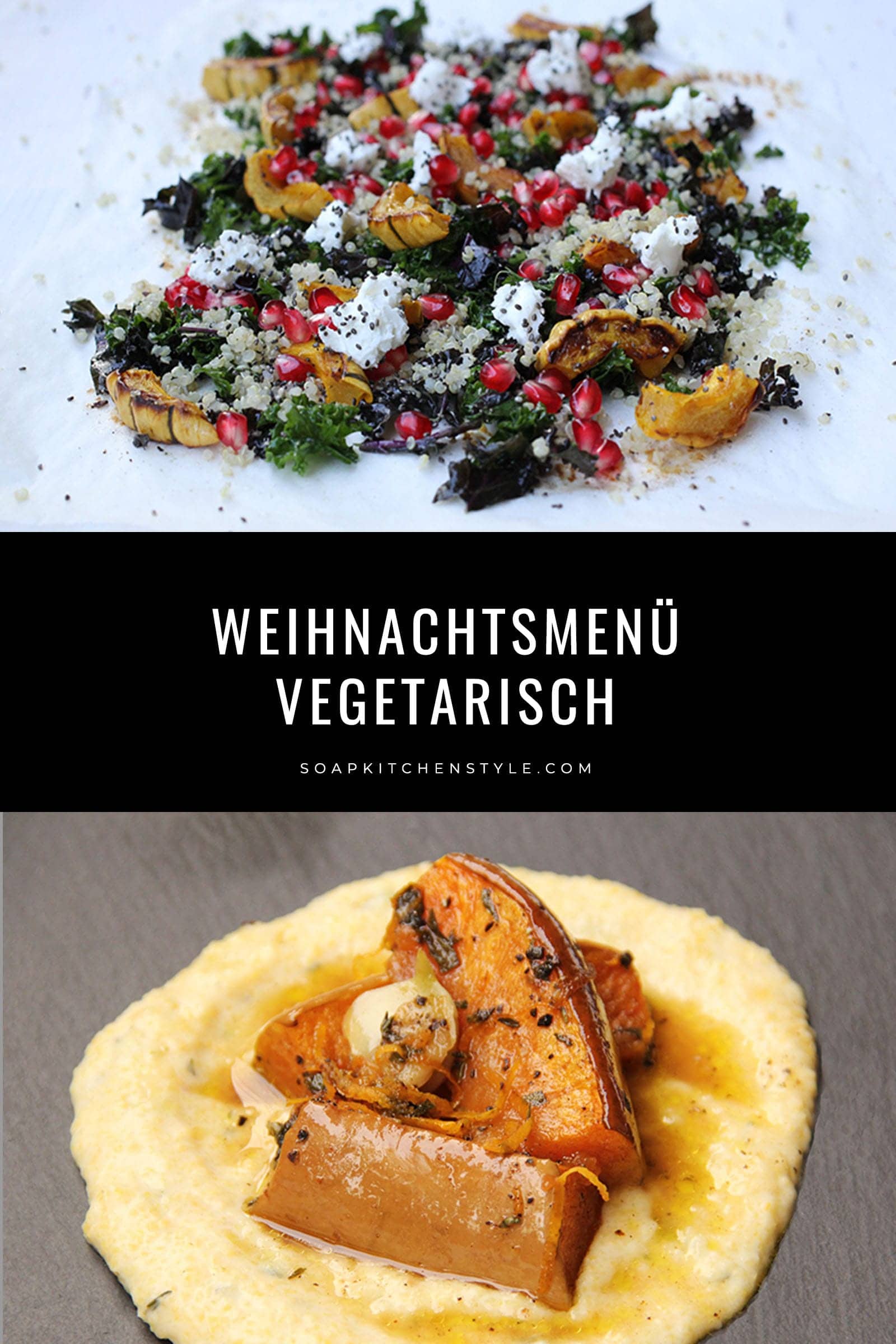 Weihnachtsmenü vegetarisch | SOAP|KITCHEN|STYLE