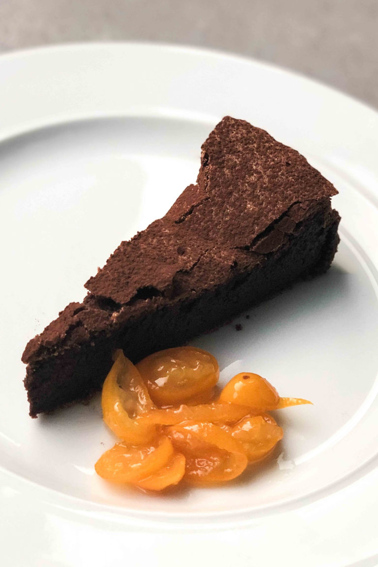 Schokotorte mit eingelegten Kumquats - SOAP|KITCHEN|STYLE